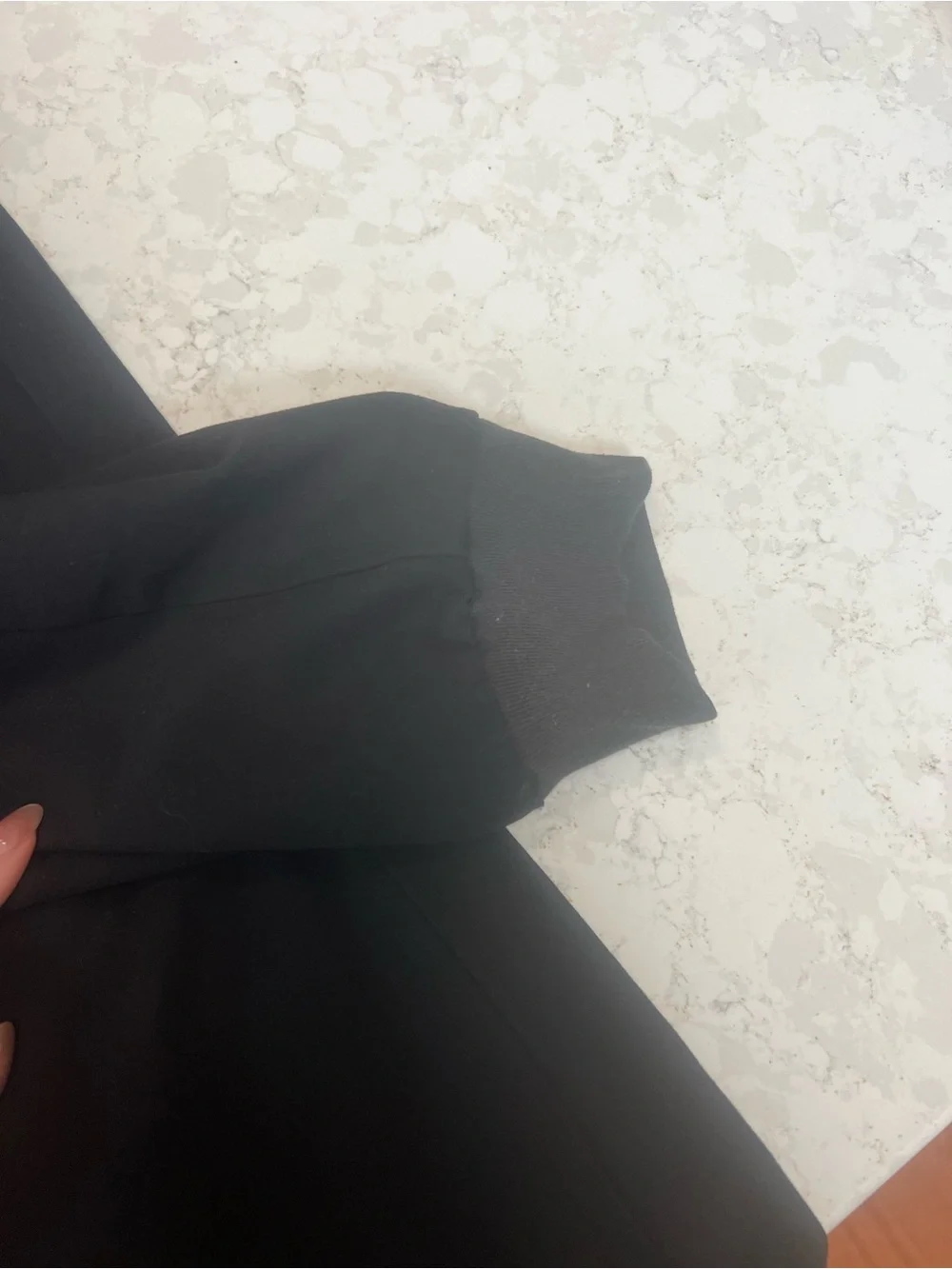 Figs Black Drawstring Jogger Pants